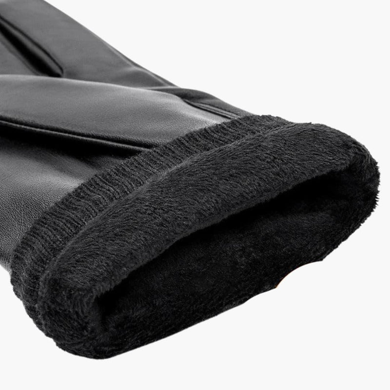 Tommy Finn – Zwarte winterhandschoenen voor heren