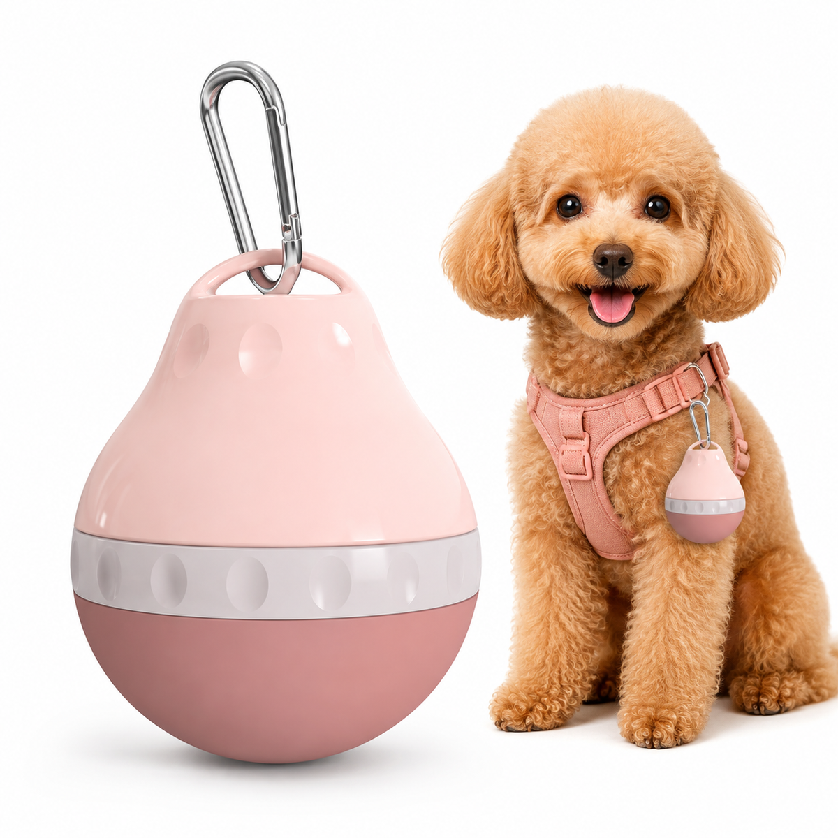 Draagbare Drinkfles voor Honden & Katten – Waterdispenser met Drinkbak