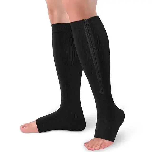 Compressiekousen met rits