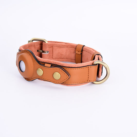Hondenhalsband met trackerhouder