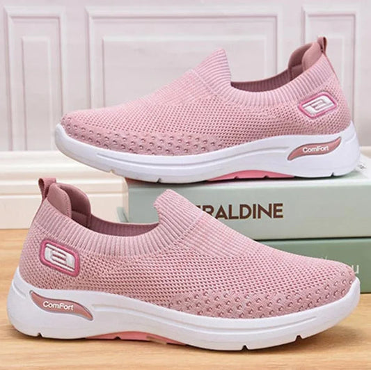 Dames instapsneakers met dempende zool