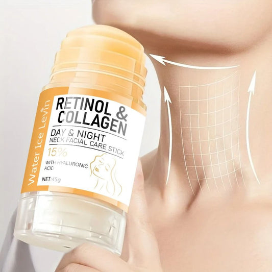 Retinol Crème Stick voor Gezicht & Hals met Collageen 45 g