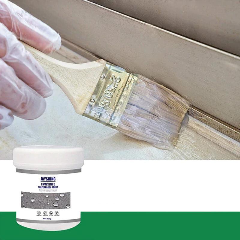 Transparante waterdichte coating voor scheuren en naden