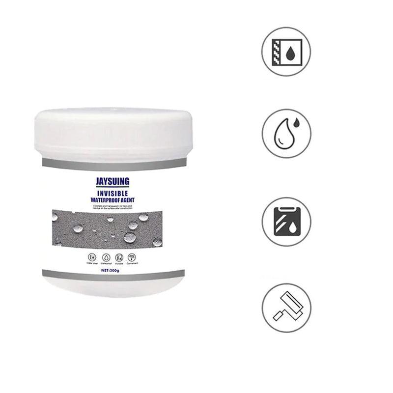 Transparante waterdichte coating voor scheuren en naden