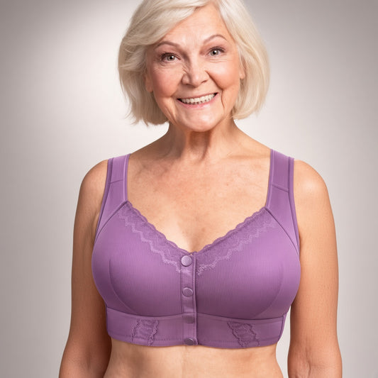 Comfortabele BH met Voorsluiting – Zonder Beugel