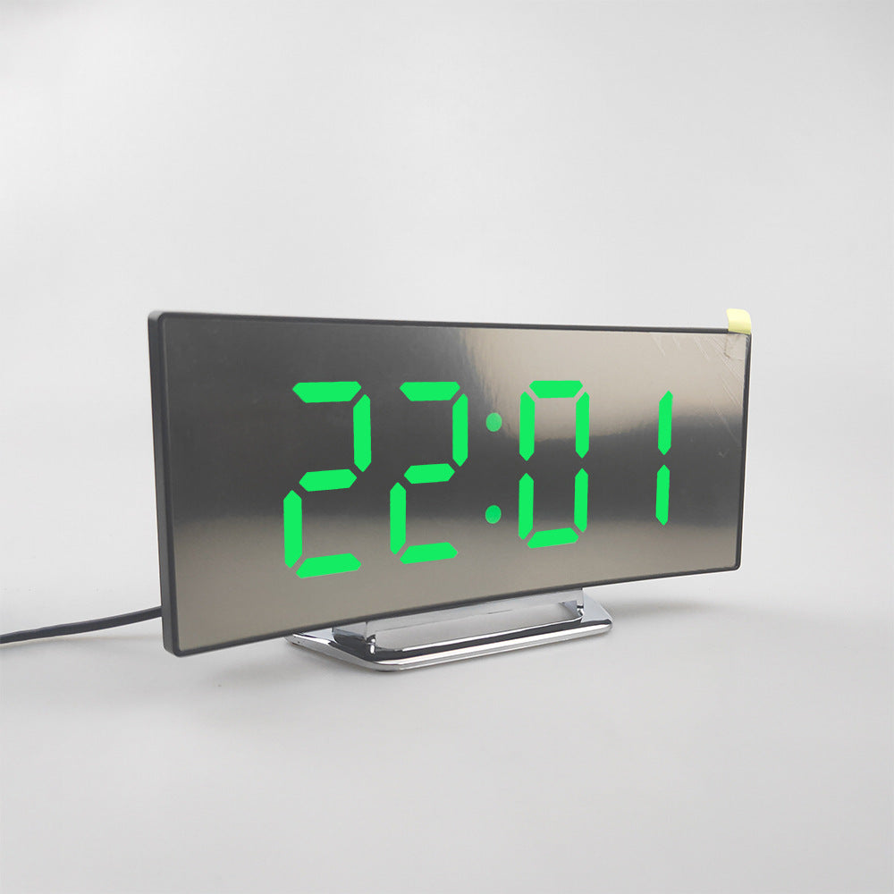Digitale wekker met dubbele wekfunctie en 2 USB-oplaadpoorten