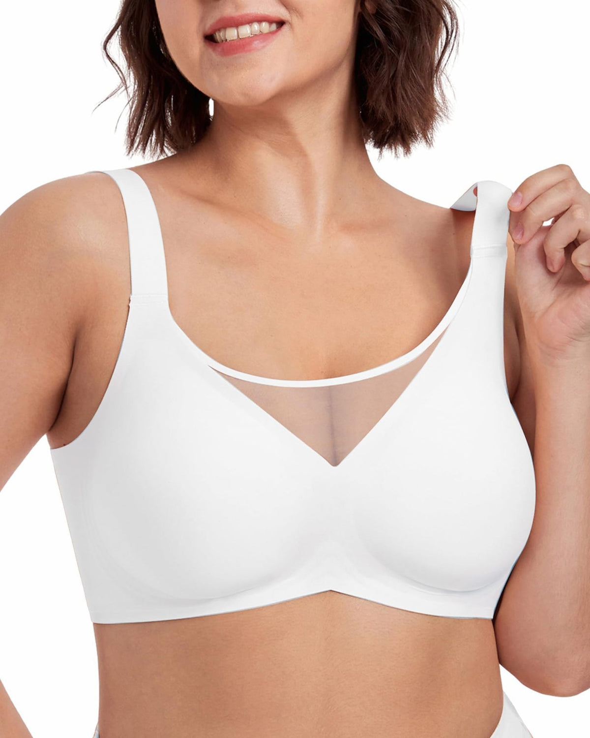 Sylvie | Naadloze minimizer bh zonder beugel