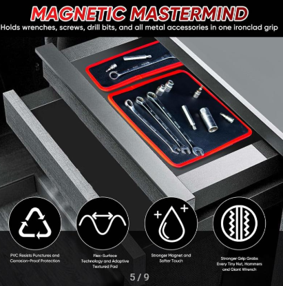 MagniMat™ 3-Delige Magnetische Gereedschapsmat
