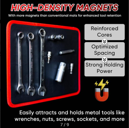 MagniMat™ 3-Delige Magnetische Gereedschapsmat