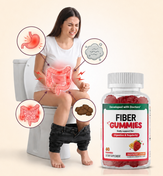 Vezels supplement | Vezel gummies met 5 g voedingsvezels | 60 gummies