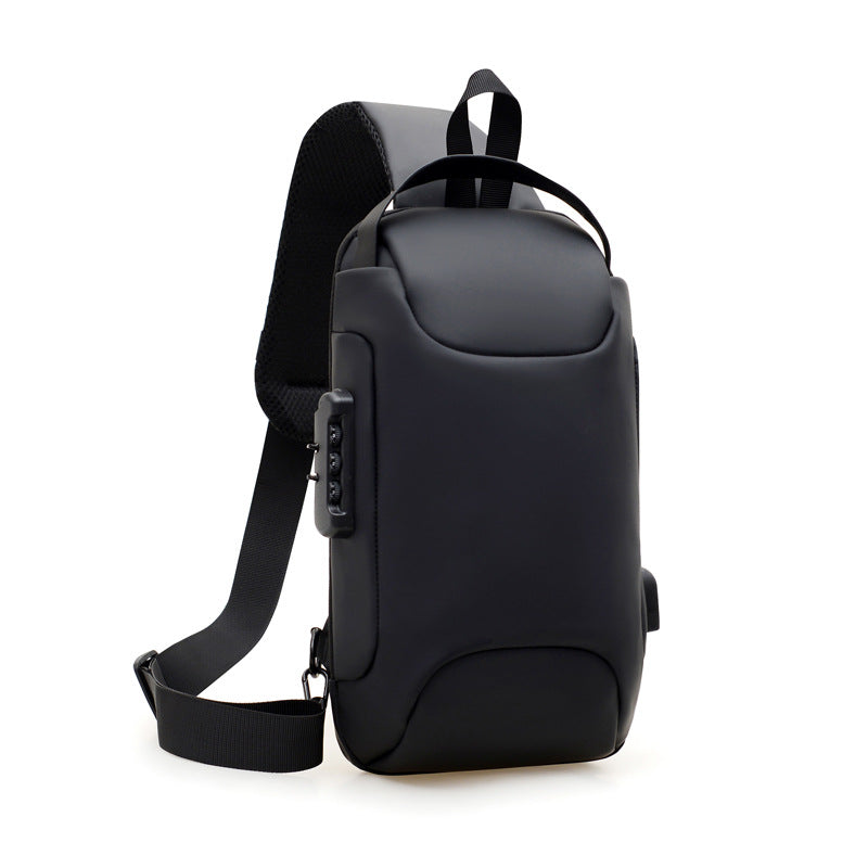Lucien | Crossbodytas voor heren met cijferslot en USB-poort