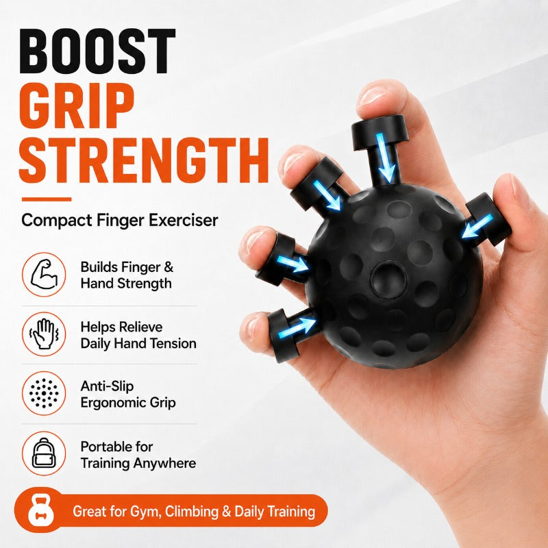 GripFlex 1+1 GRATIS: Onafhankelijk Vinger Grip Flexibiliteit En Versterking Tool