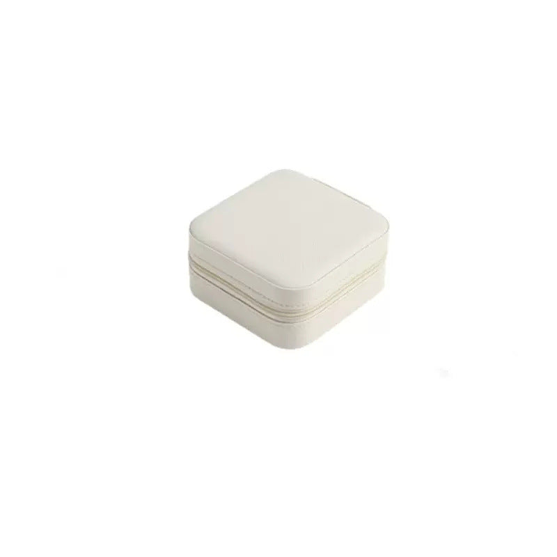 Compact Sieradendoosje met Rits – Reis Sieraden Organizer