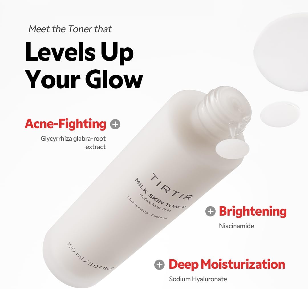 TIRTIR Milk Skin Rice Toner 150 ml