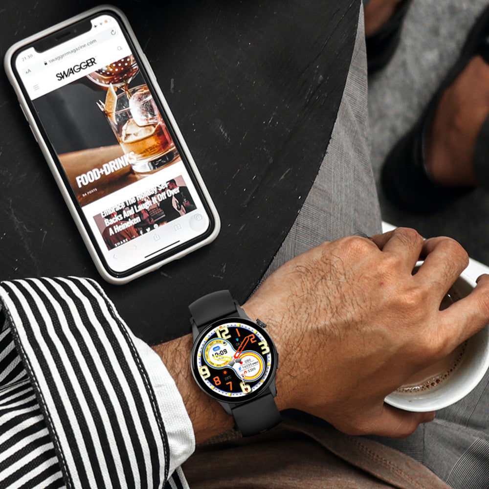 Veya | Ronde smartwatch met belfunctie en activiteitentracking