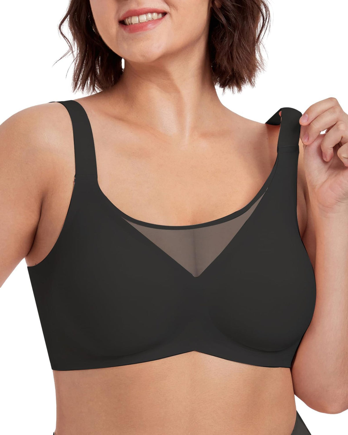Sylvie | Naadloze minimizer bh zonder beugel