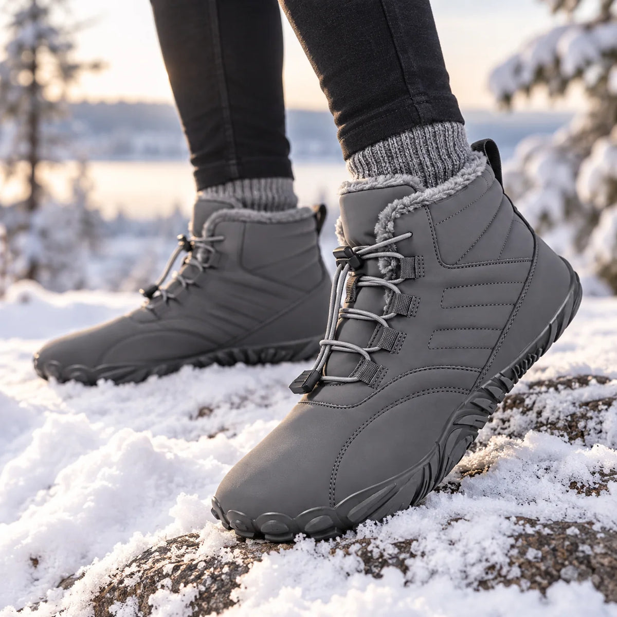 Barefoot schoenen – Gevoerde winterschoenen voor dames en heren