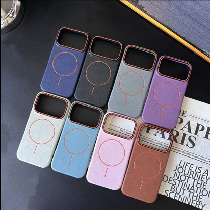 iPhone hoesje | Kunstleer, compatibel met MagSafe