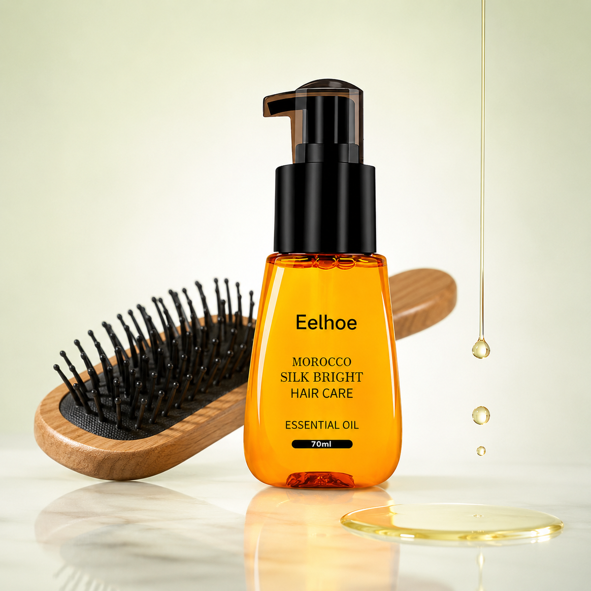 Haarolie met Arganolie voor Droog & Pluizig Haar 70 ml