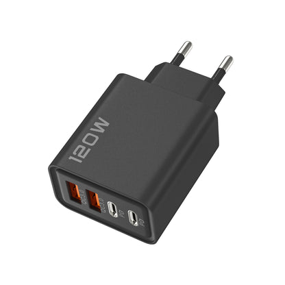 Dual PD USB Charger 120W with Multiple Ports
