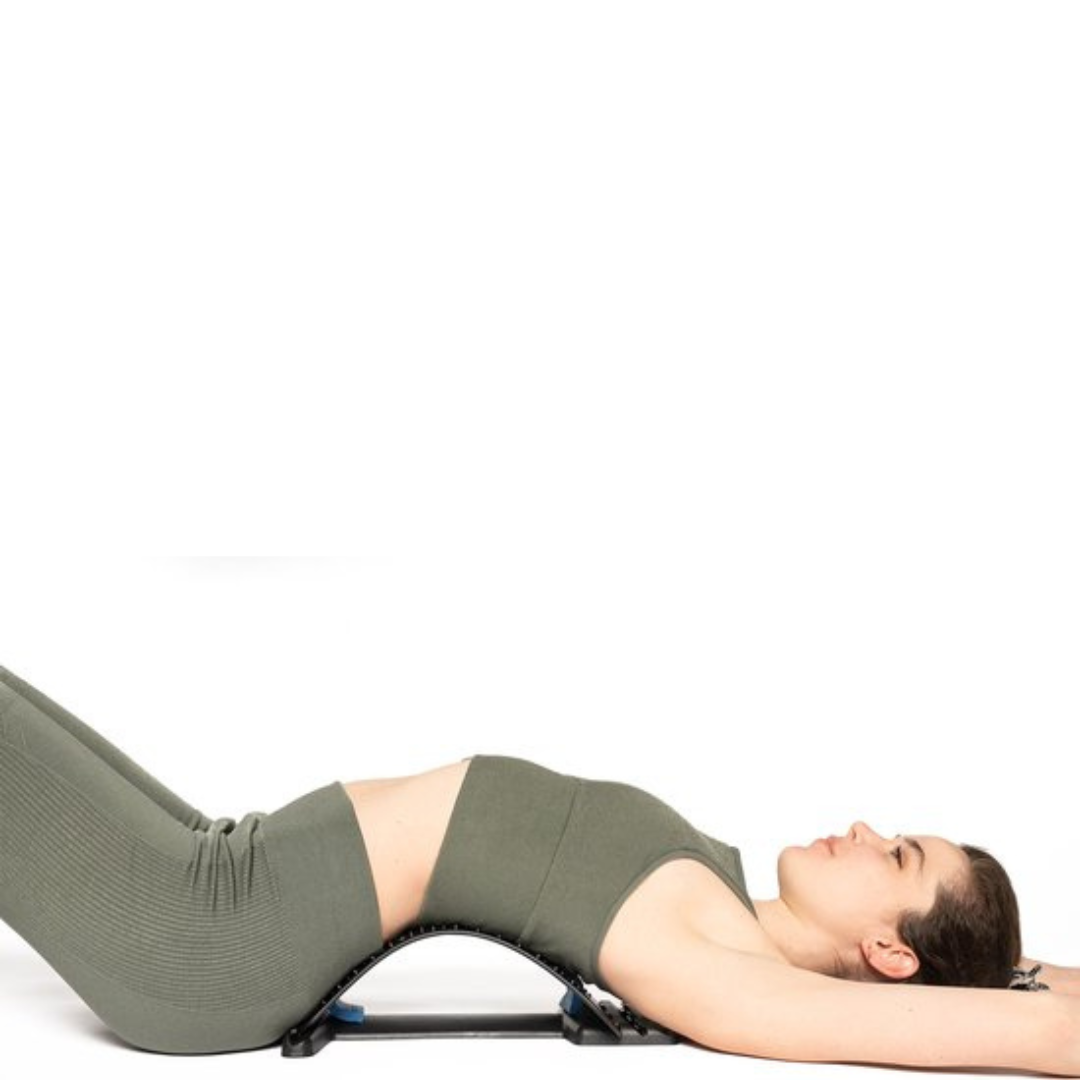 Rugstretcher voor Onderrug – Verstelbare Back Stretcher met Massagepunten