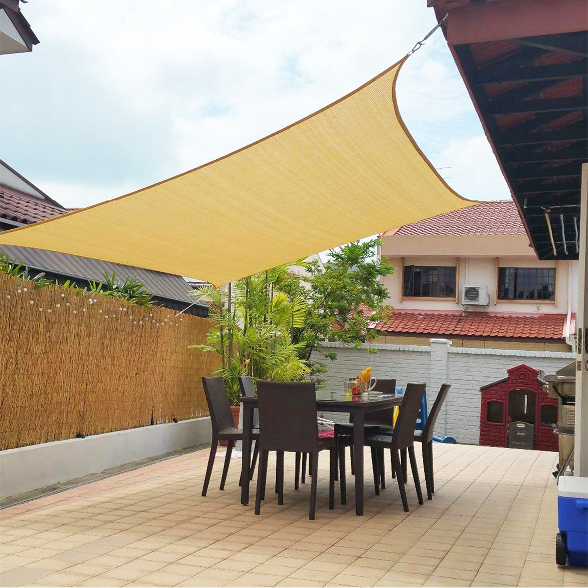 Schaduwdoek | Waterafstotend zonnedoek voor tuin, terras en balkon