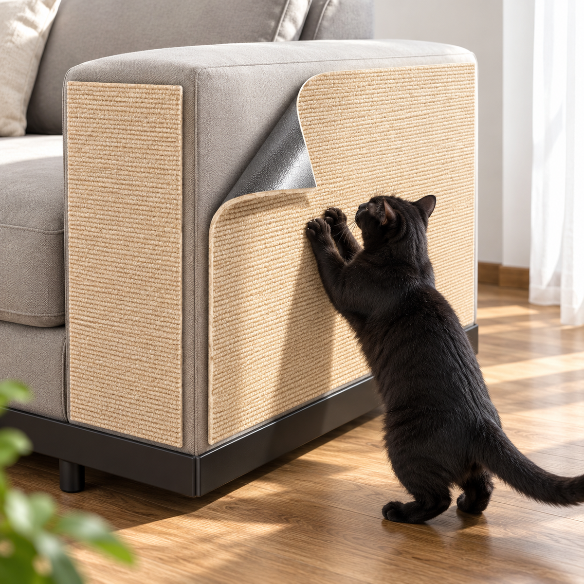 Mino | Zelfklevende krabmat voor katten voor bank en muur