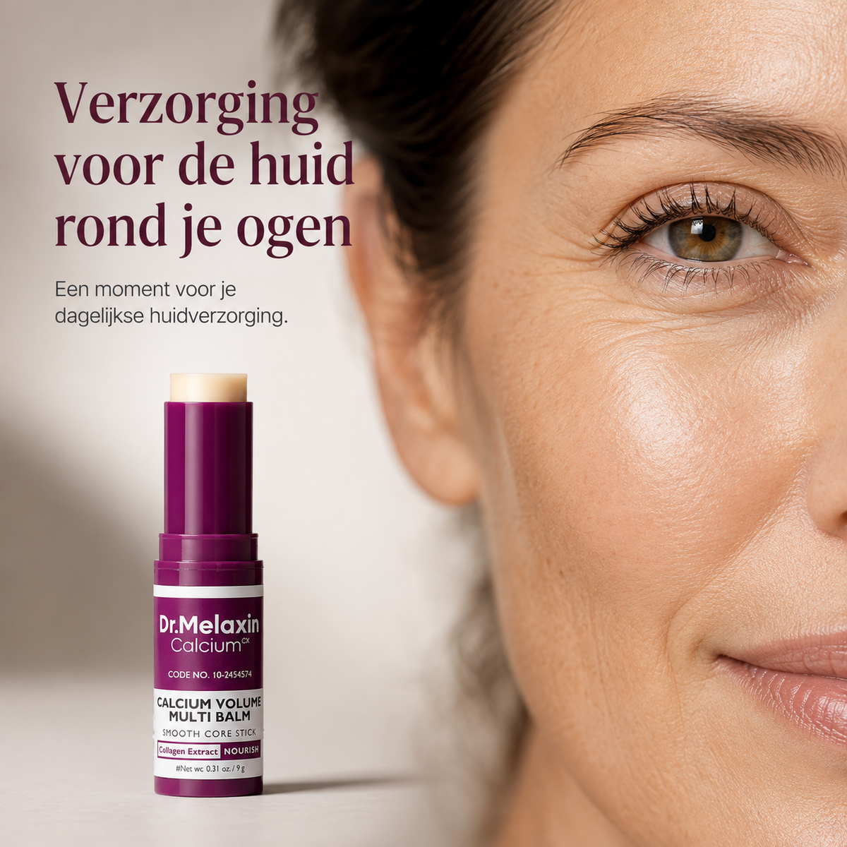 Dr.Melaxin Koreaanse Skincare Collageen Stick Multi Balm voor Oogcontour, Gezicht & Hals 9 g