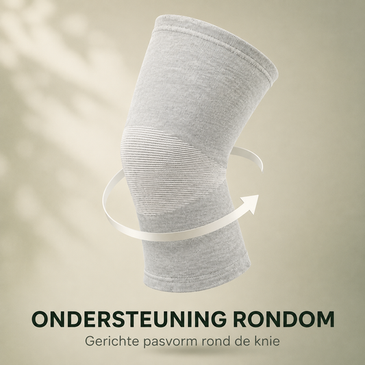 Kniebrace met Bamboe – Ademend, Elastisch & Comfortabel