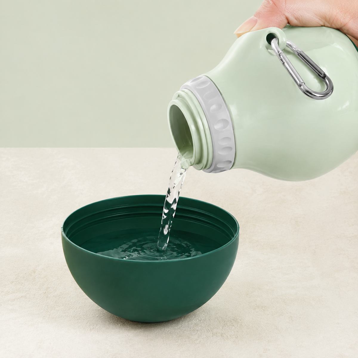 Draagbare Drinkfles voor Honden & Katten – Waterdispenser met Drinkbak