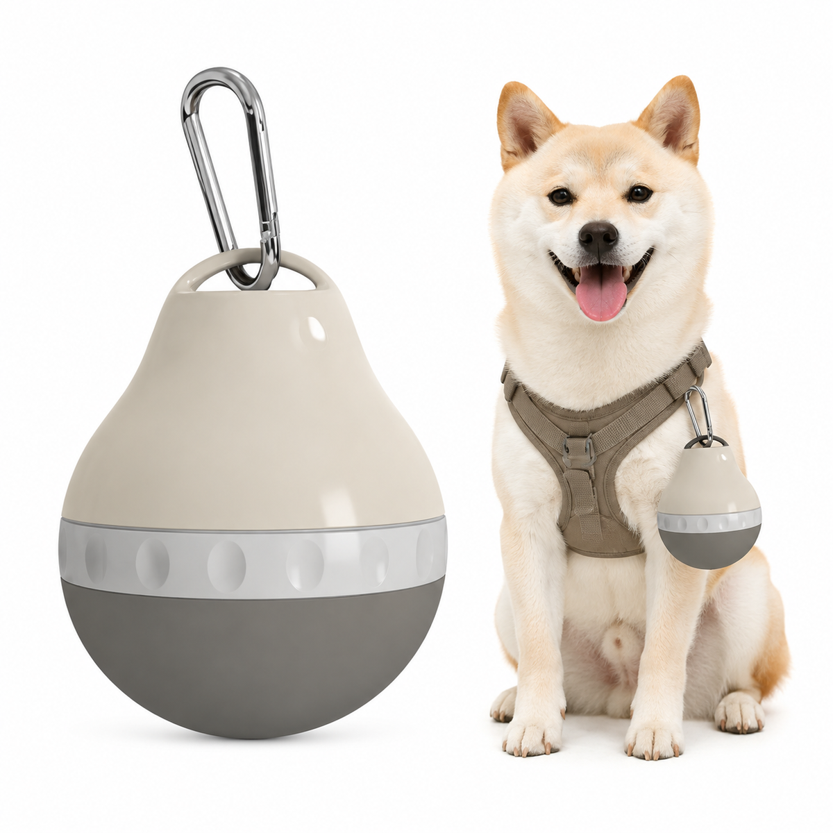 Draagbare Drinkfles voor Honden & Katten – Waterdispenser met Drinkbak