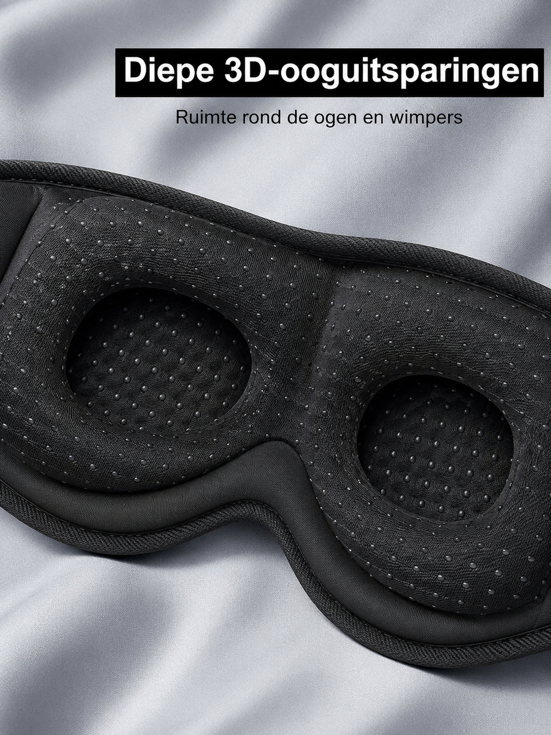 Slaapmasker met Bluetooth – 3D Oogmasker met Ingebouwde Koptelefoon