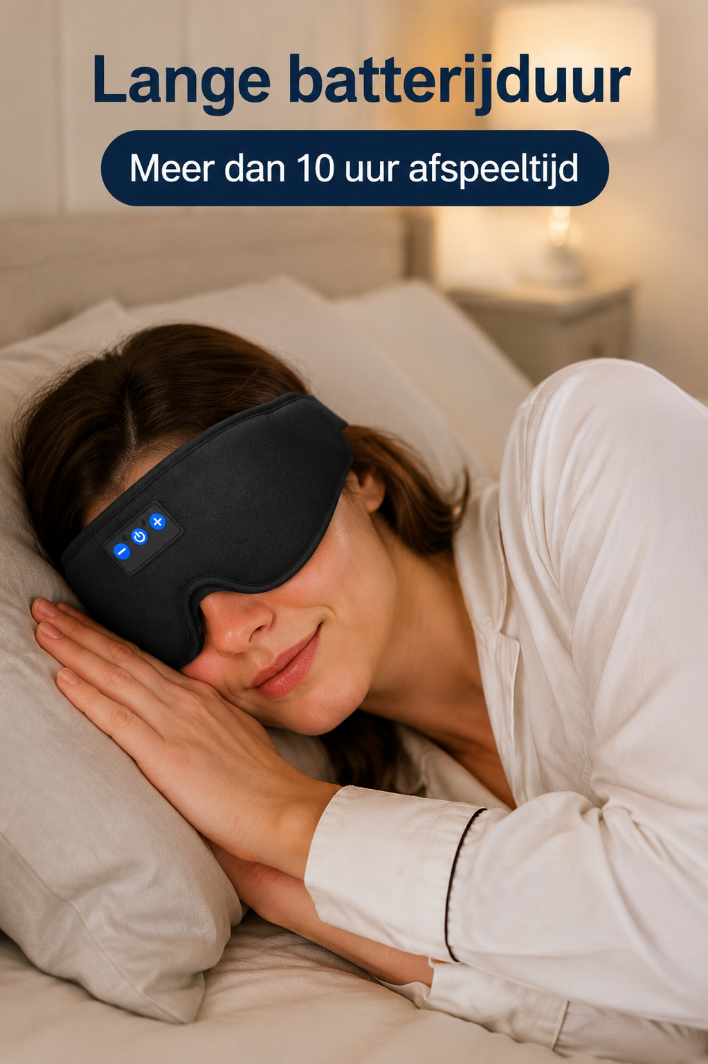 Slaapmasker met Bluetooth – 3D Oogmasker met Ingebouwde Koptelefoon