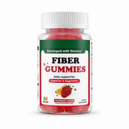 Vezels supplement | Vezel gummies met 5 g voedingsvezels | 60 gummies