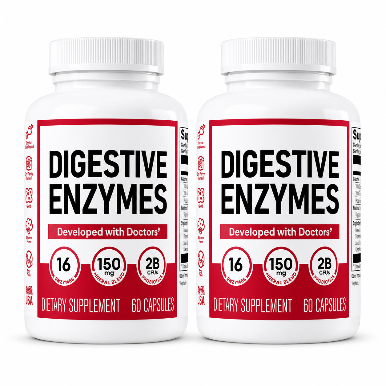 Spijsverteringsenzymen Complex — 60 capsules