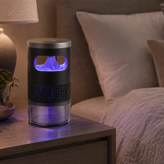 USB Muggenlamp & Muggenvanger met UVA-Licht – Stil en Oplaadbaar