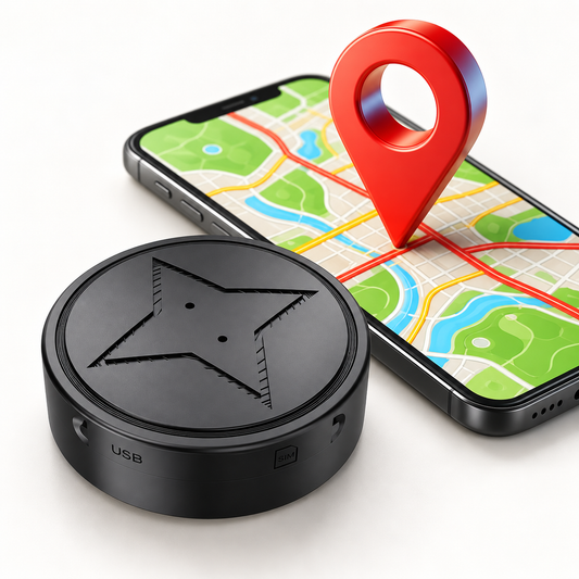 PG12 | GPS tracker zonder abonnement voor kinderen, ouderen en auto’s
