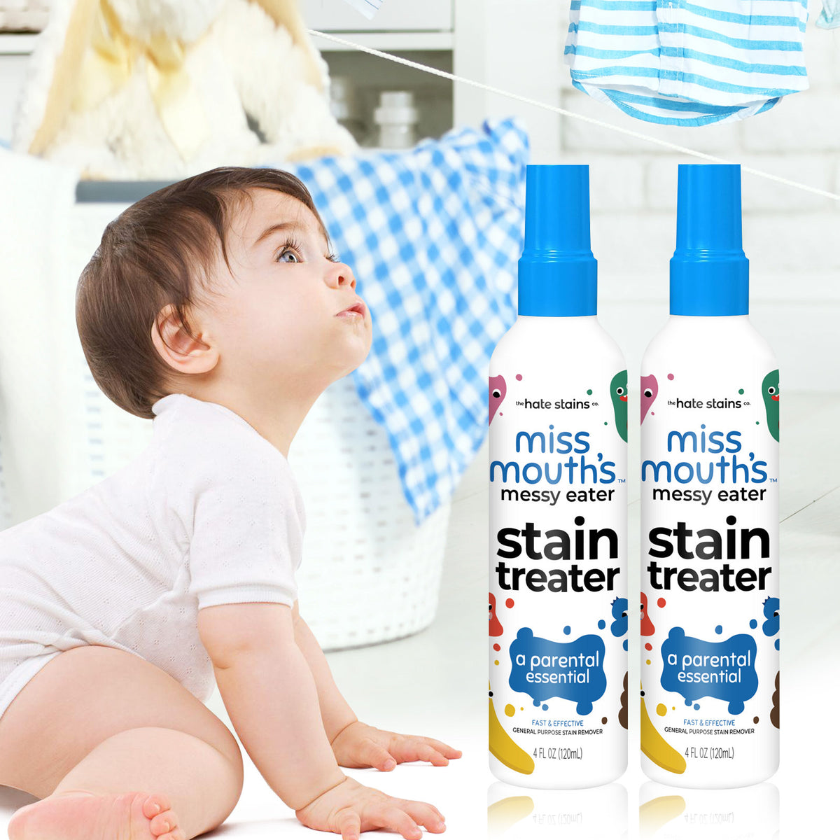 Vlekkenverwijderaar Spray voor Kleding & Textiel – 120 ml