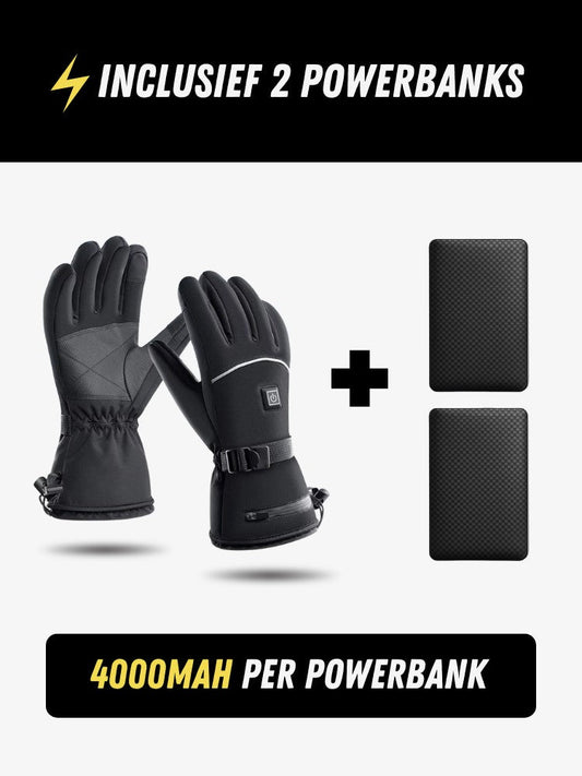 Noren | Verwarmde handschoenen met touchscreen en 2 accu’s
