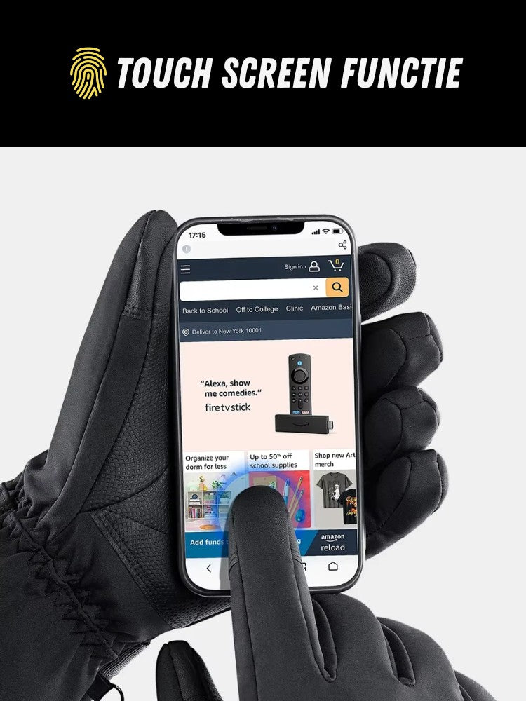 Noren | Verwarmde handschoenen met touchscreen en 2 accu’s