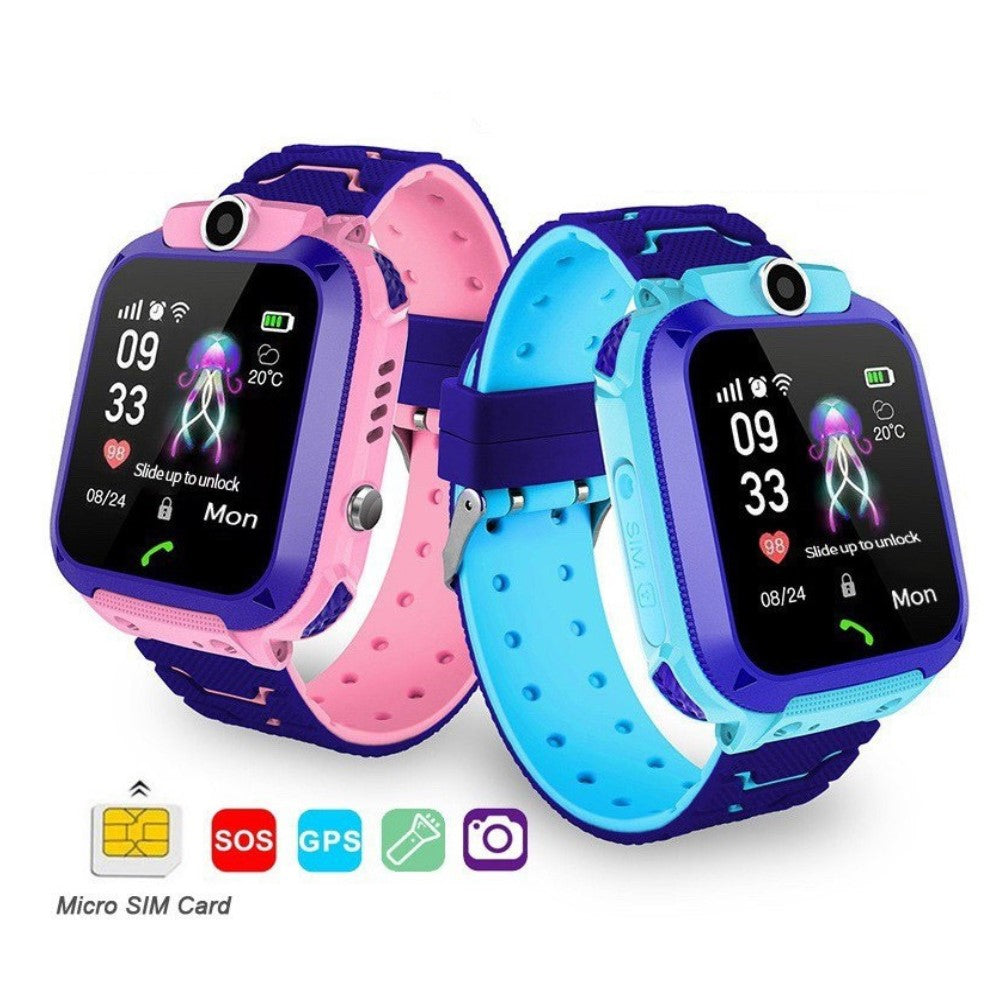 Kinder Smartwatch met GPS, Camera, Telefoongesprekken en SOS-knop