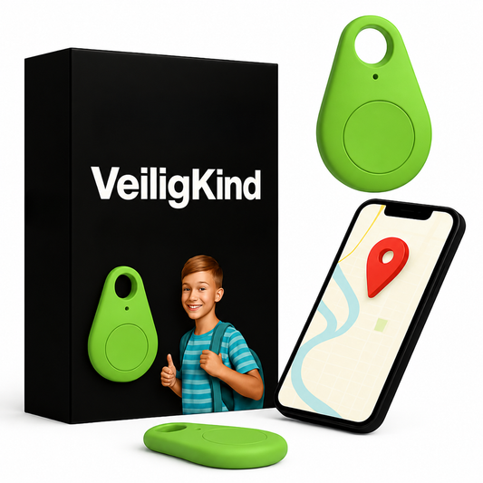 Mini Tracker met App | Voor Kinderrugzakken, Sleutels en Tassen | Klein, Licht en Makkelijk Mee te Nemen | BLYSARA