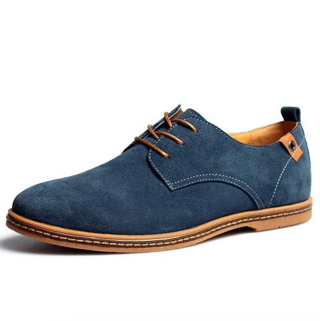 RubeX | Nette heren veterschoenen met suèdelook