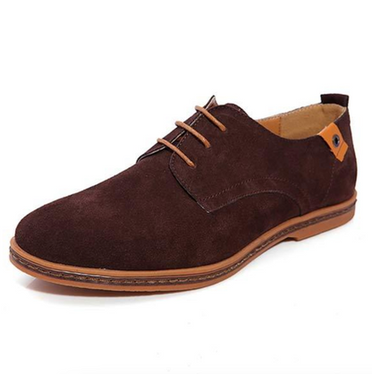 RubeX | Nette heren veterschoenen met suèdelook