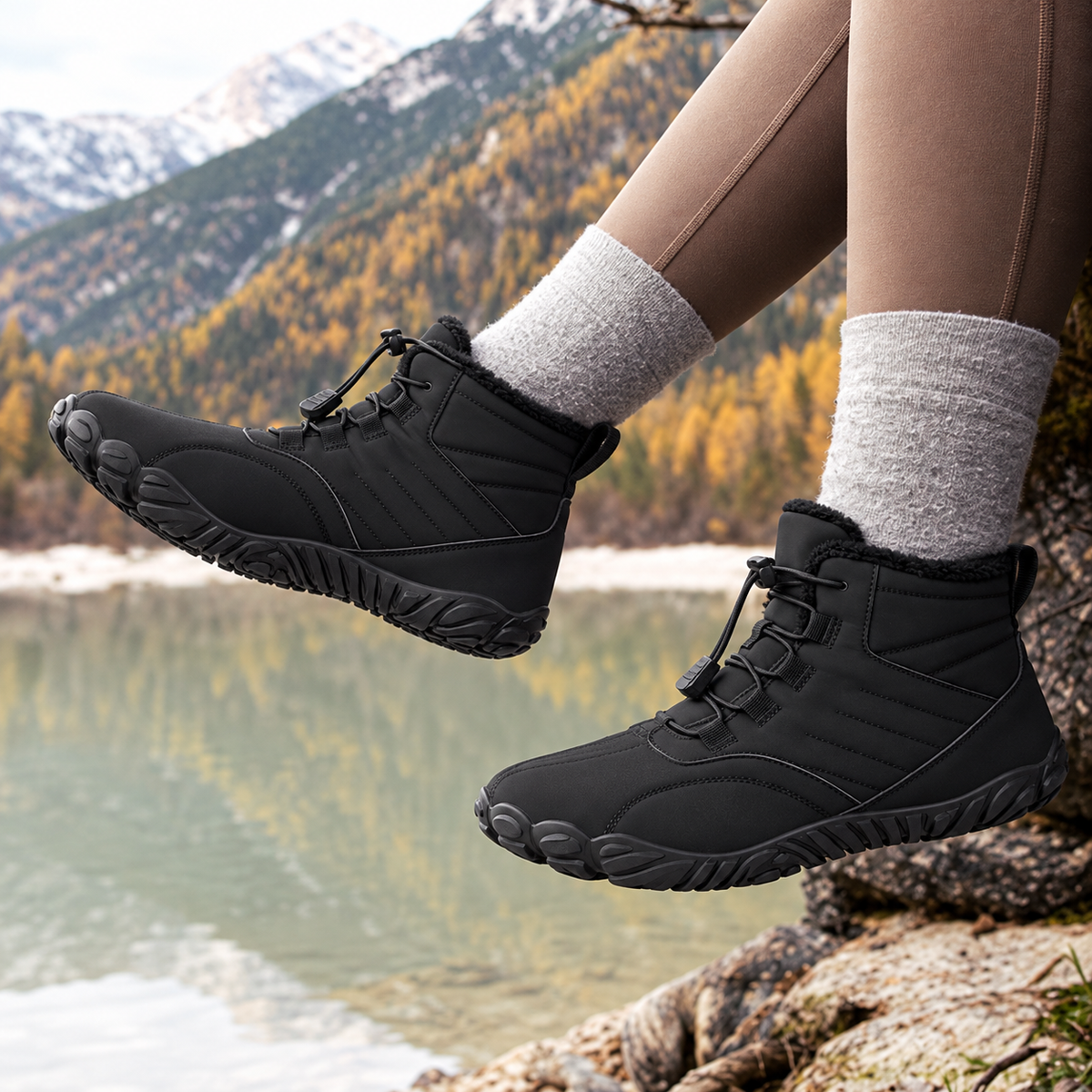 Barefoot schoenen – Gevoerde winterschoenen voor dames en heren