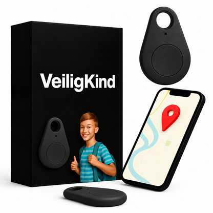 Mini Tracker met App | Voor Kinderrugzakken, Sleutels en Tassen | Klein, Licht en Makkelijk Mee te Nemen | BLYSARA