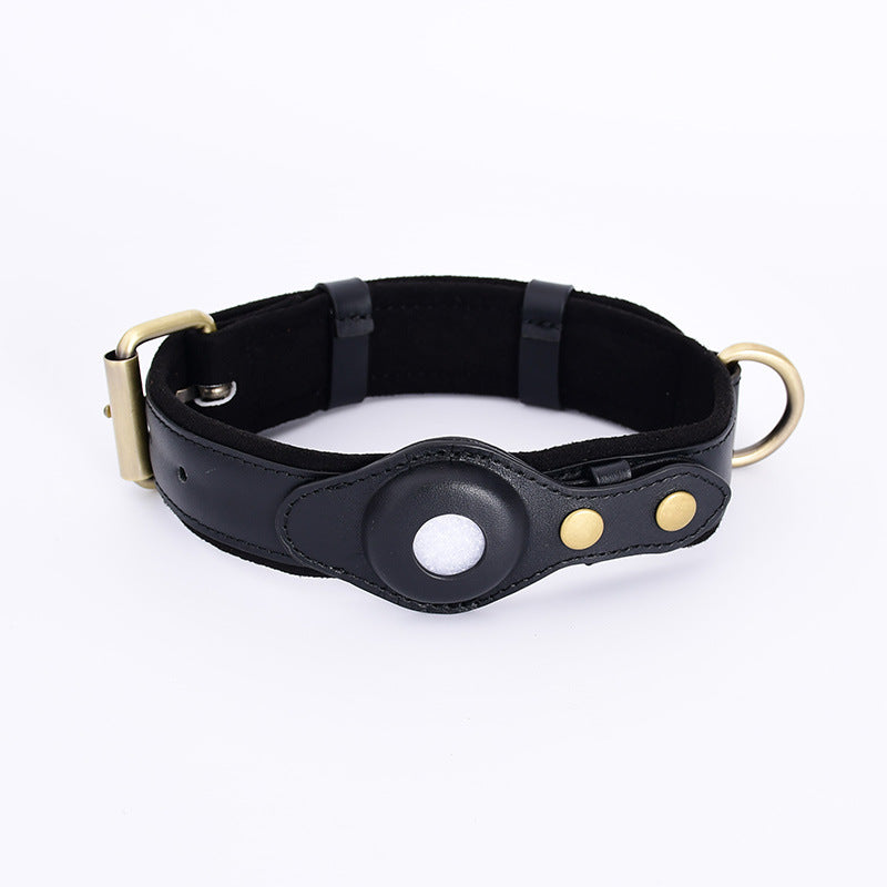 Hondenhalsband met trackerhouder