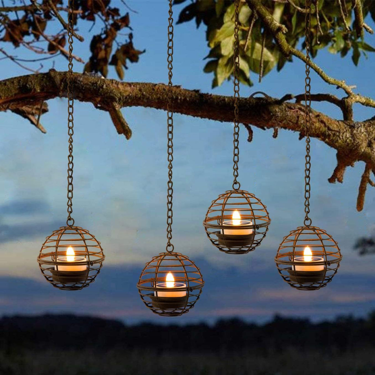 Solar Buitenverlichting – Hangende LED Tuinlamp