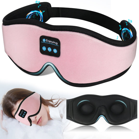 Slaapmasker met Bluetooth – 3D Oogmasker met Ingebouwde Koptelefoon