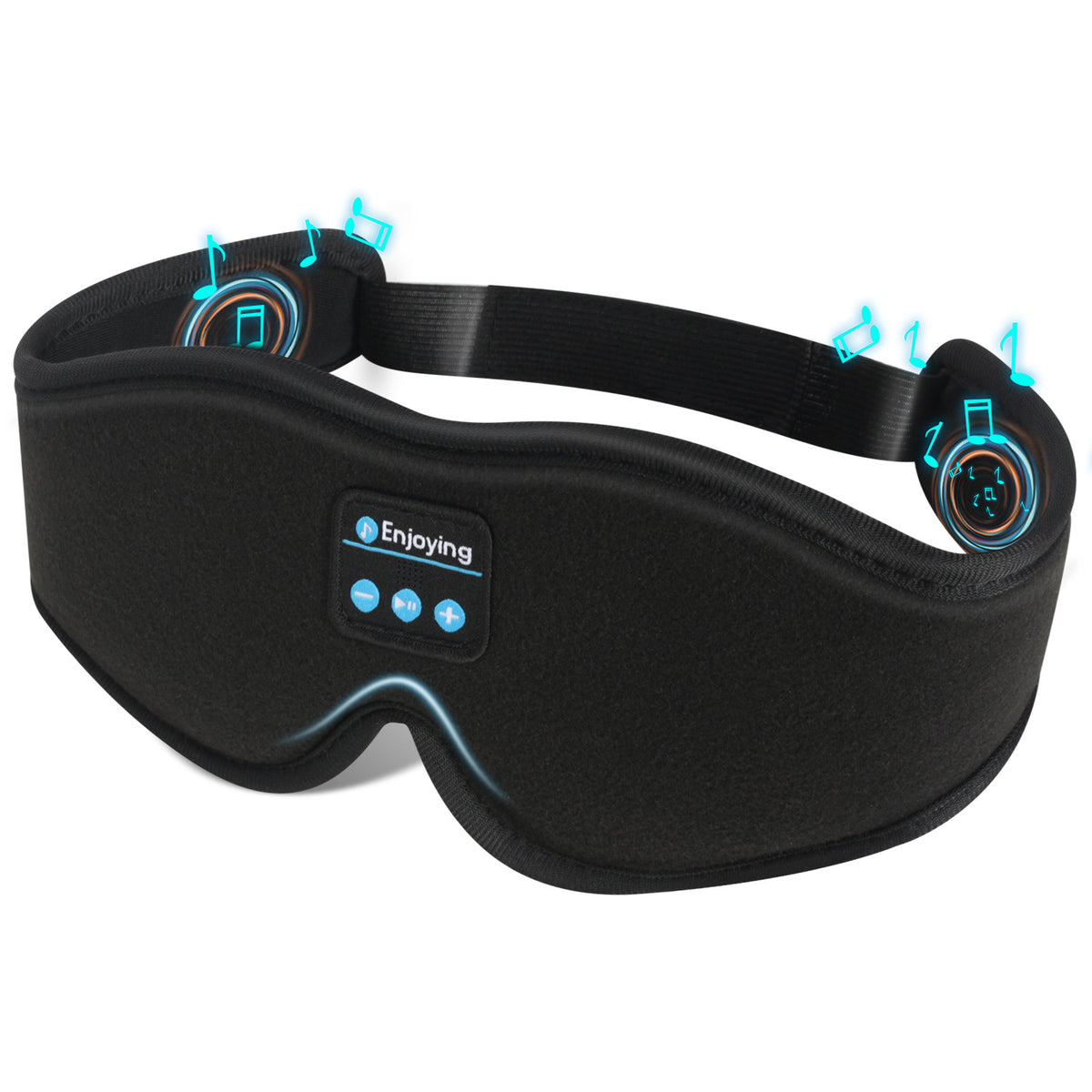 Slaapmasker met Bluetooth – 3D Oogmasker met Ingebouwde Koptelefoon